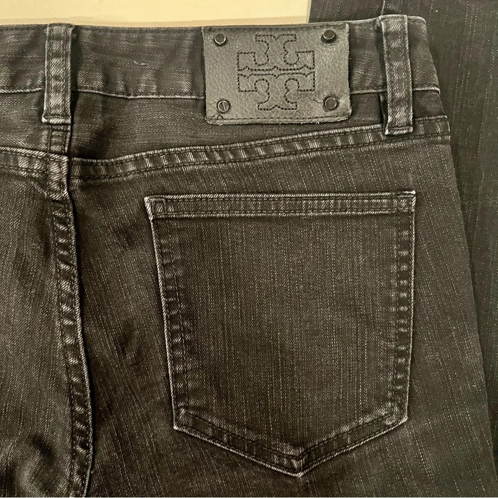 Tory Burch Black Denim Legging Size‎ 28 - Picture 9 of 11